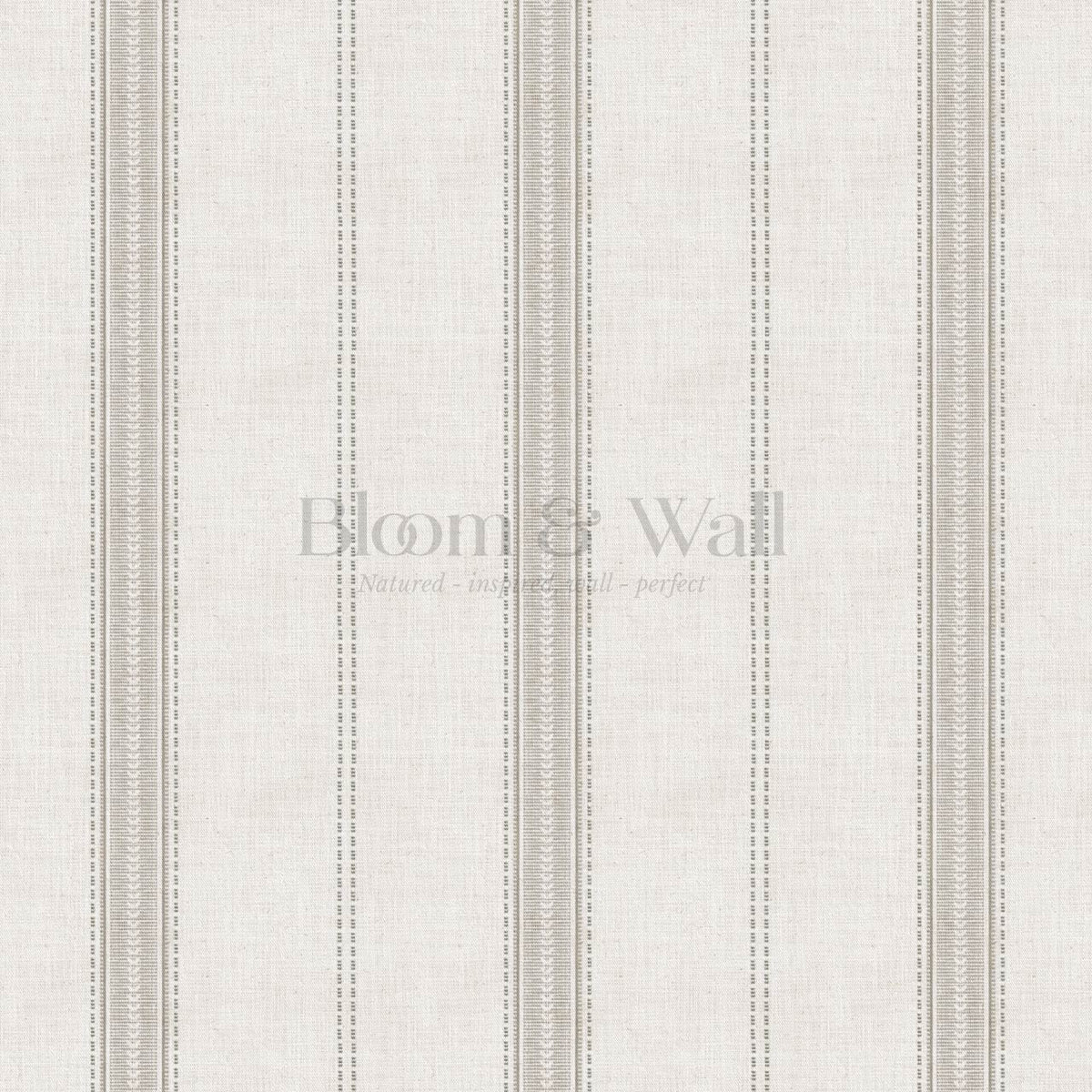 Raissa Linen Trail Neutral Linen Taupe Wallpaper
