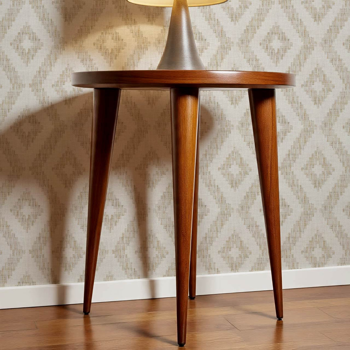 Rodelia Woven Rhythm Neutral Linen Beige Wallpaper