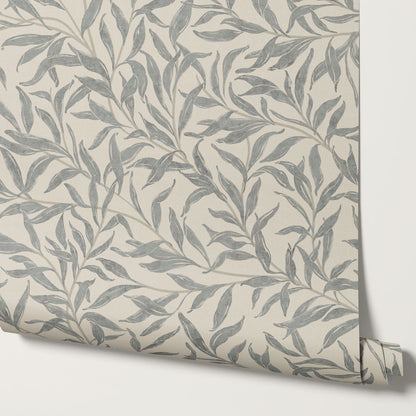 Raya Large Willowmere Dusty Sage Wallpaper