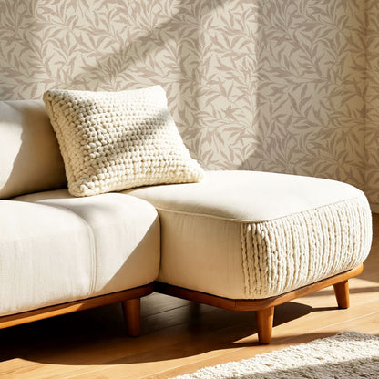 Raya Large Willowmere Pale Mauve Wallpaper