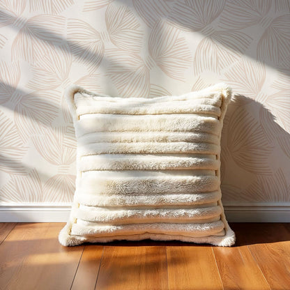 Raya Soft Bows Mauve Wallpaper