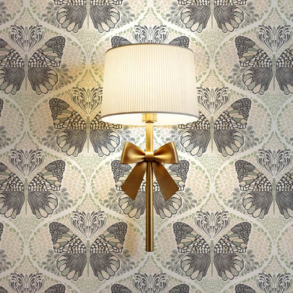 Reet Butterfly Wings Gray Beige Wallpaper