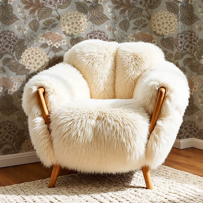 Regina Hydrangea Dove Gray Brown Wallpaper
