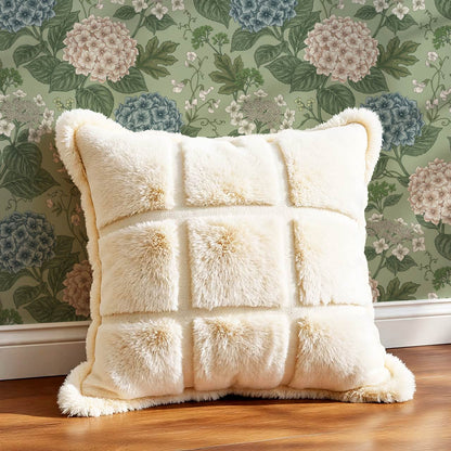 Regina Hydrangea Forest Green Petal Wallpaper