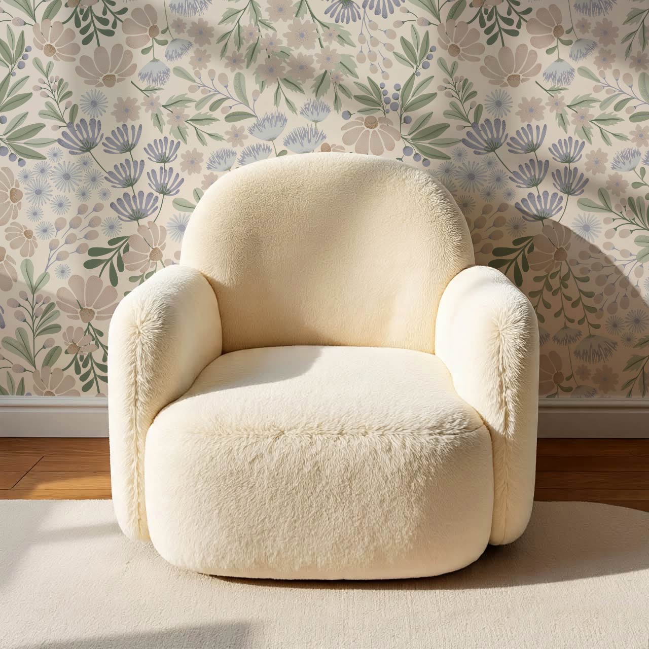 Reign Floral Wilderness Garden Sky Wallpaper