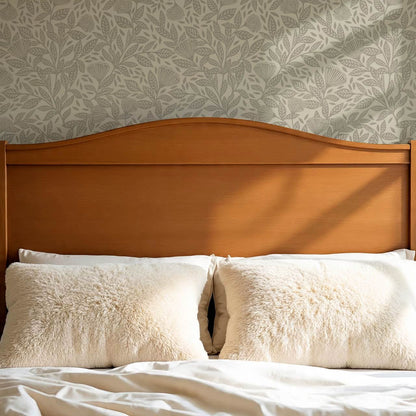 Remi Art Nouveau Floral Taupe Wallpaper