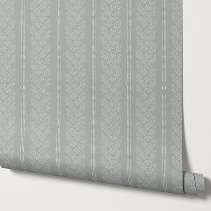 Renée Woven Sage Botanicals Wallpaper