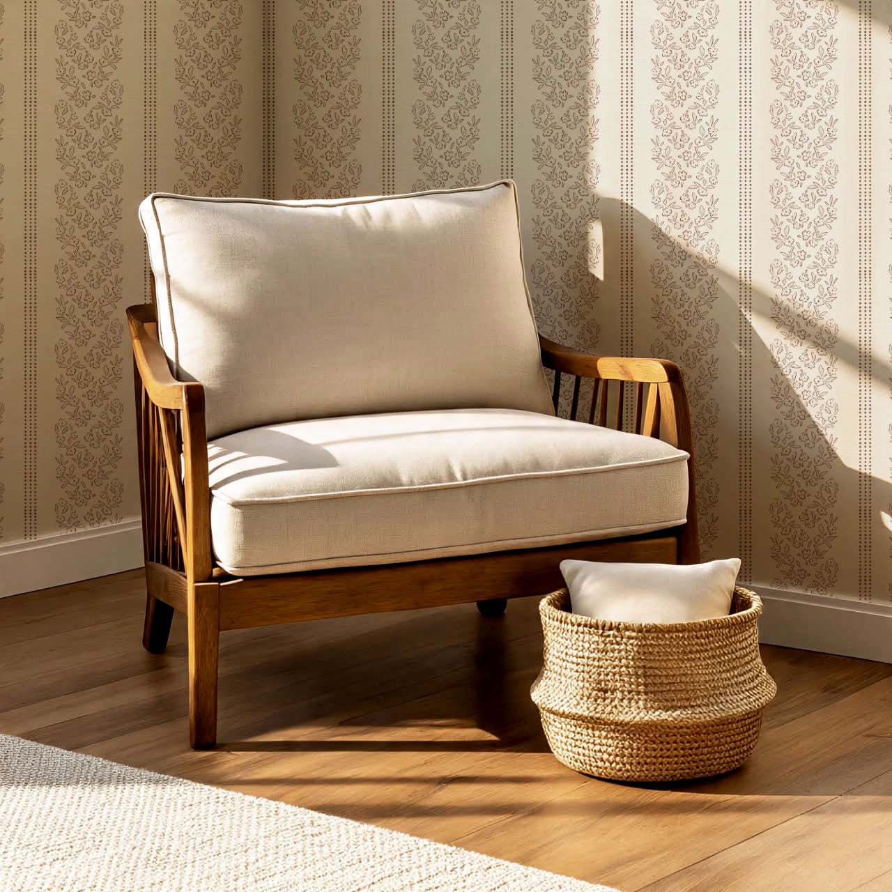 Renée Woven Clay Botanicals Wallpaper