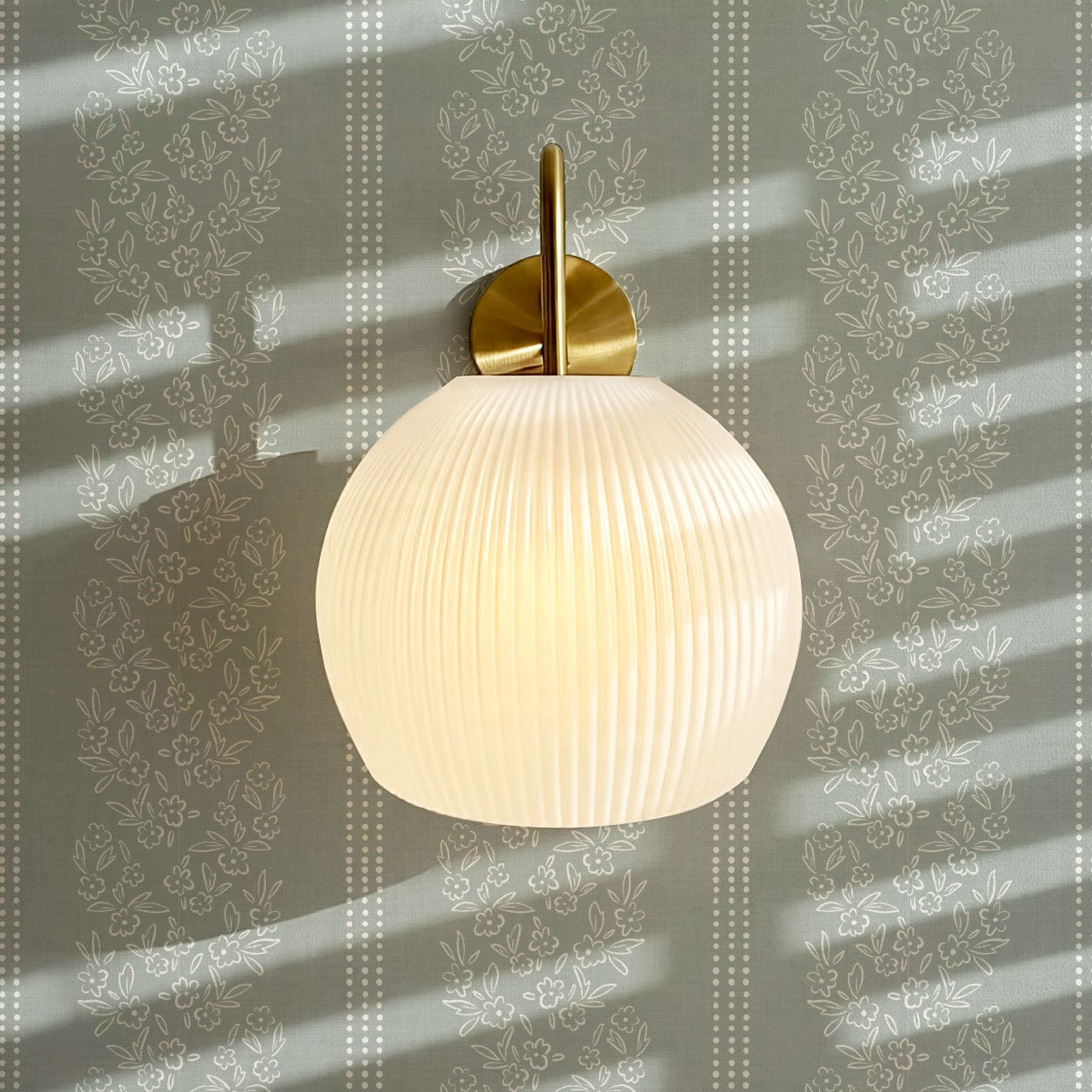 Renée Woven Sage Botanicals Wallpaper