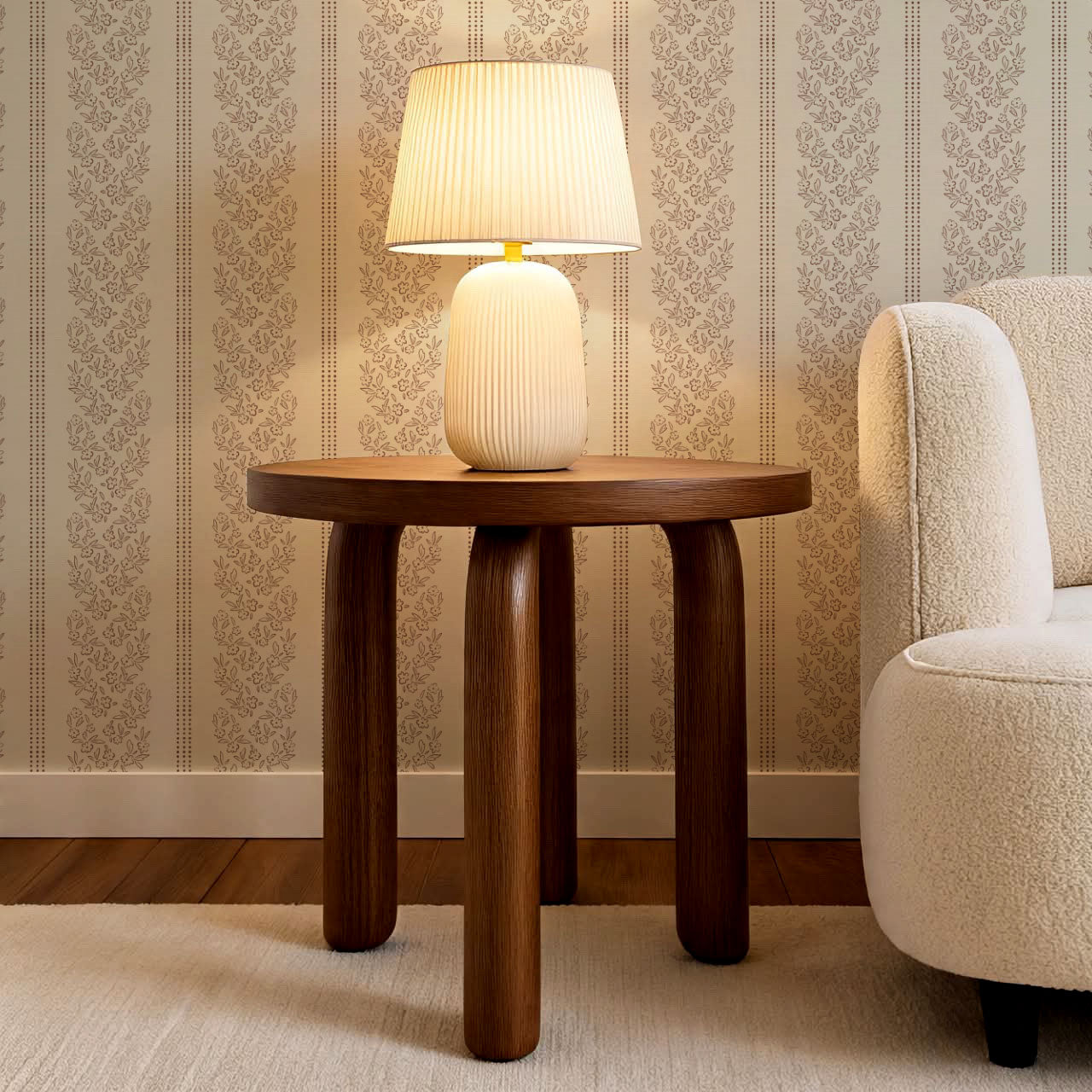 Renée Woven Clay Botanicals Wallpaper