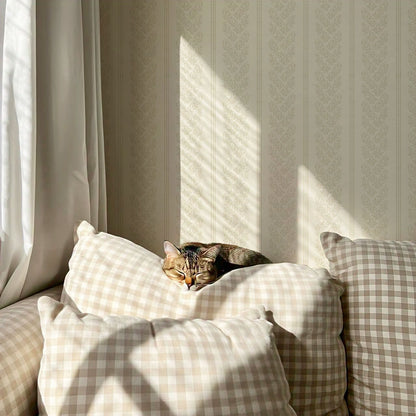 Renée Woven Wheat Botanicals Wallpaper