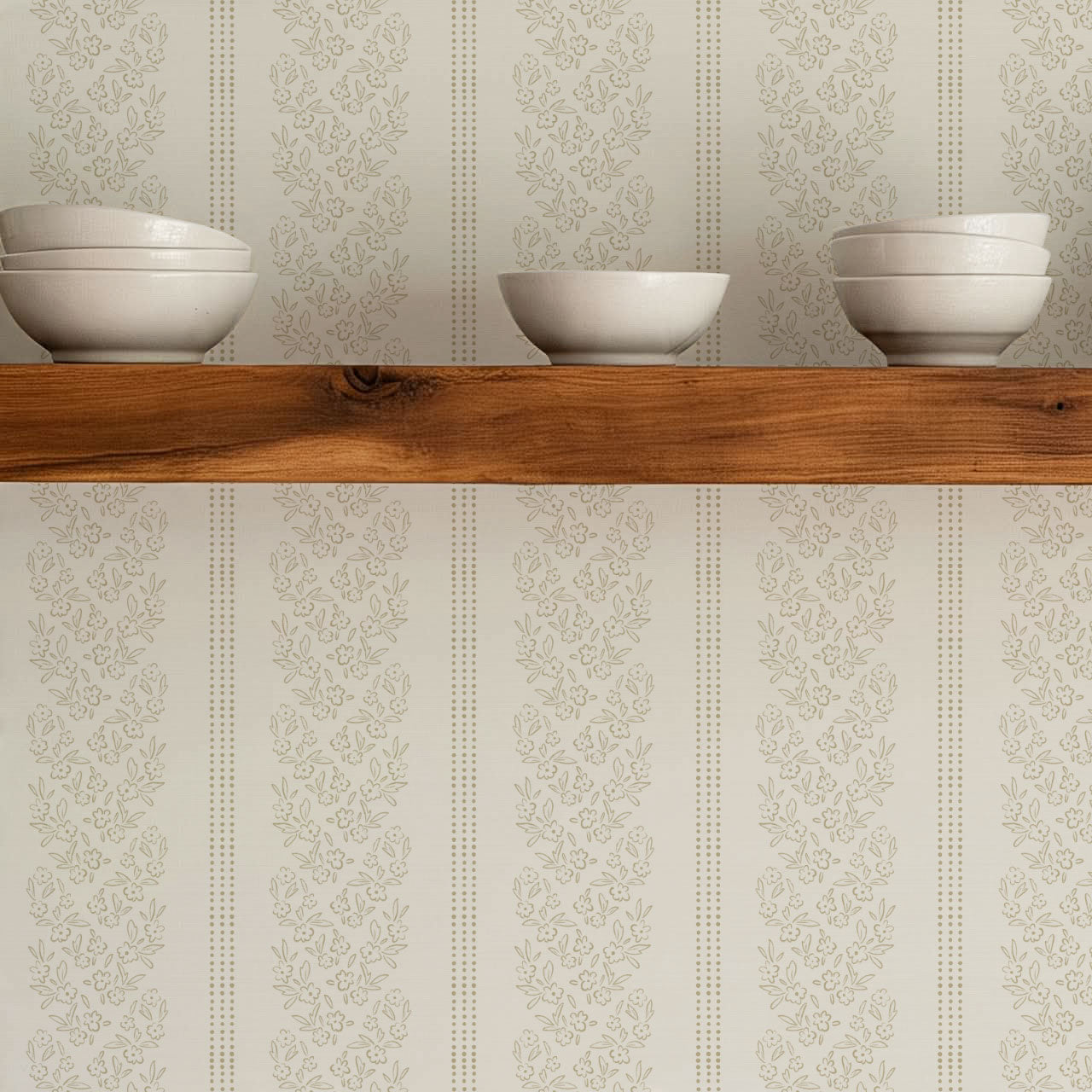 Renée Woven Wheat Botanicals Wallpaper