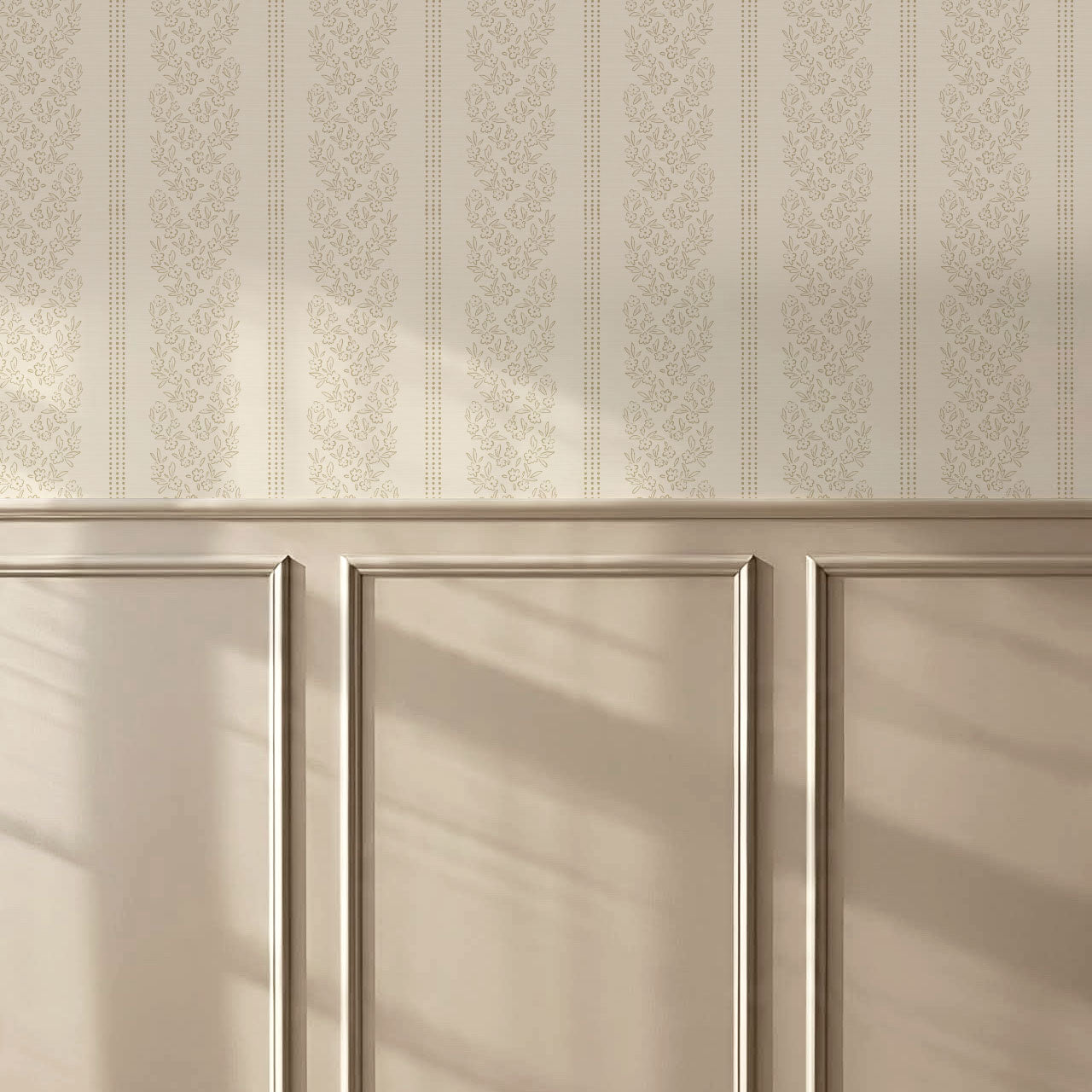 Renée Woven Wheat Botanicals Wallpaper