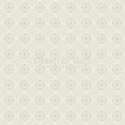 Reyna Broché Cream Wallpaper