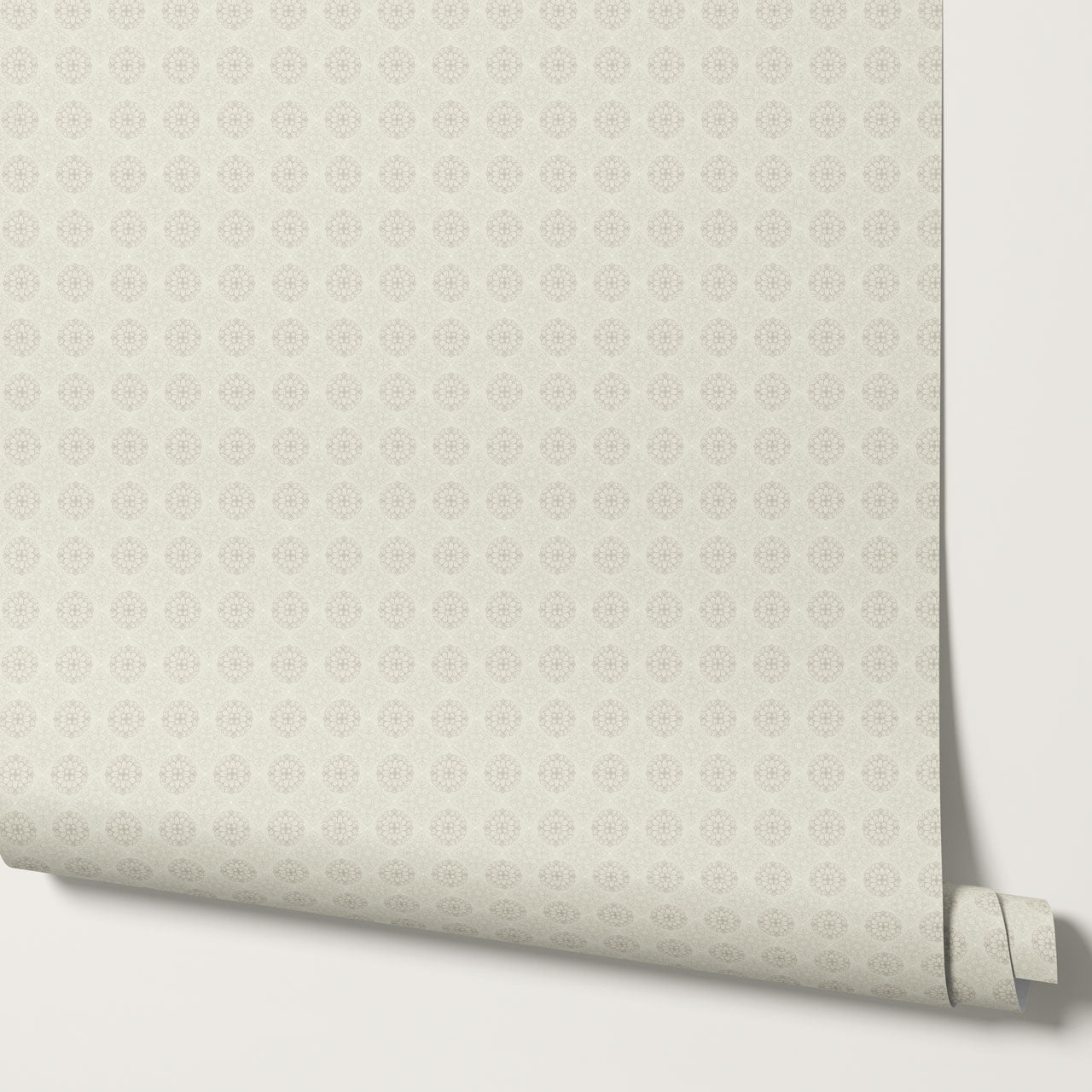 Reyna Broché Cream Wallpaper