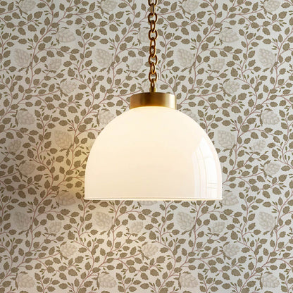 Romelia Hope Vine Neutral Beige Olive Wallpaper