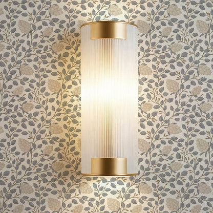 Romelia Hope Vine Bone Cream Gray Sky Wallpaper