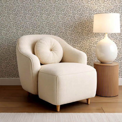 Romelia Hope Vine Soft Neutral Ivory Wallpaper