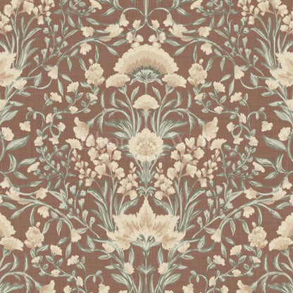 Romy Cottage Vines Autumn Clay Wallpaper