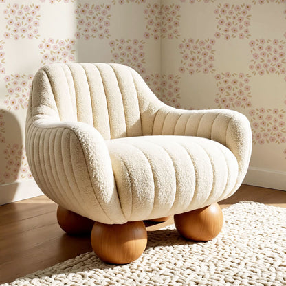 Rosalie Floral Checkerboard Soft Pink Wallpaper