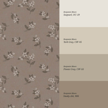 Rosina Apple Grove Deep Earth Wet Clay Wallpaper