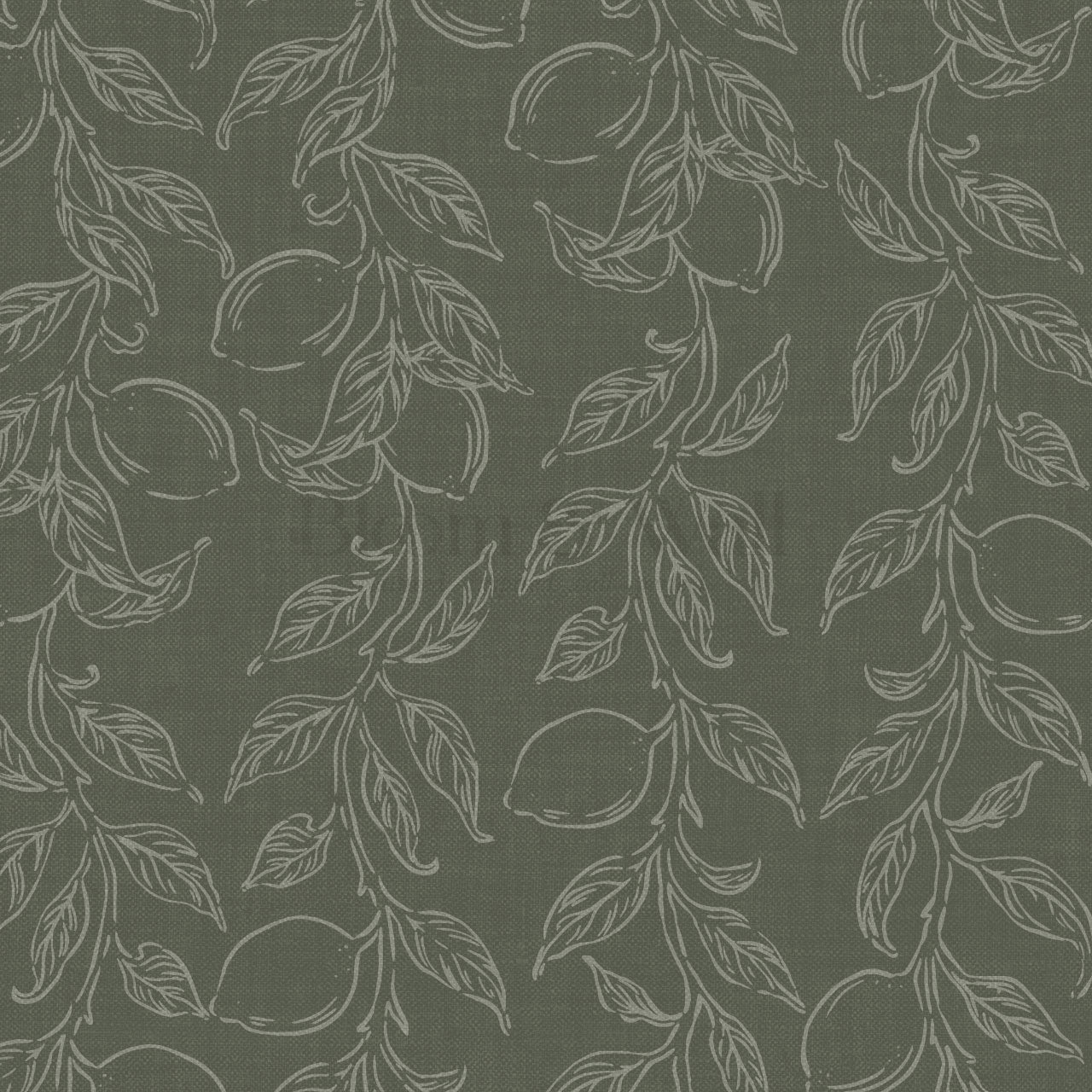 Ruby Rustic Lemons Forest Wallpaper