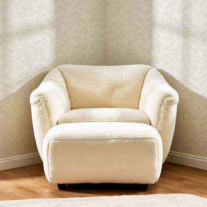 Ruby Rustic Lemons Cream Wallpaper