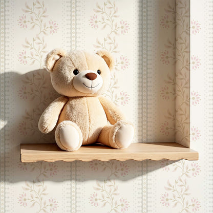 Ruth Serenade in Bloom Blush Wallpaper