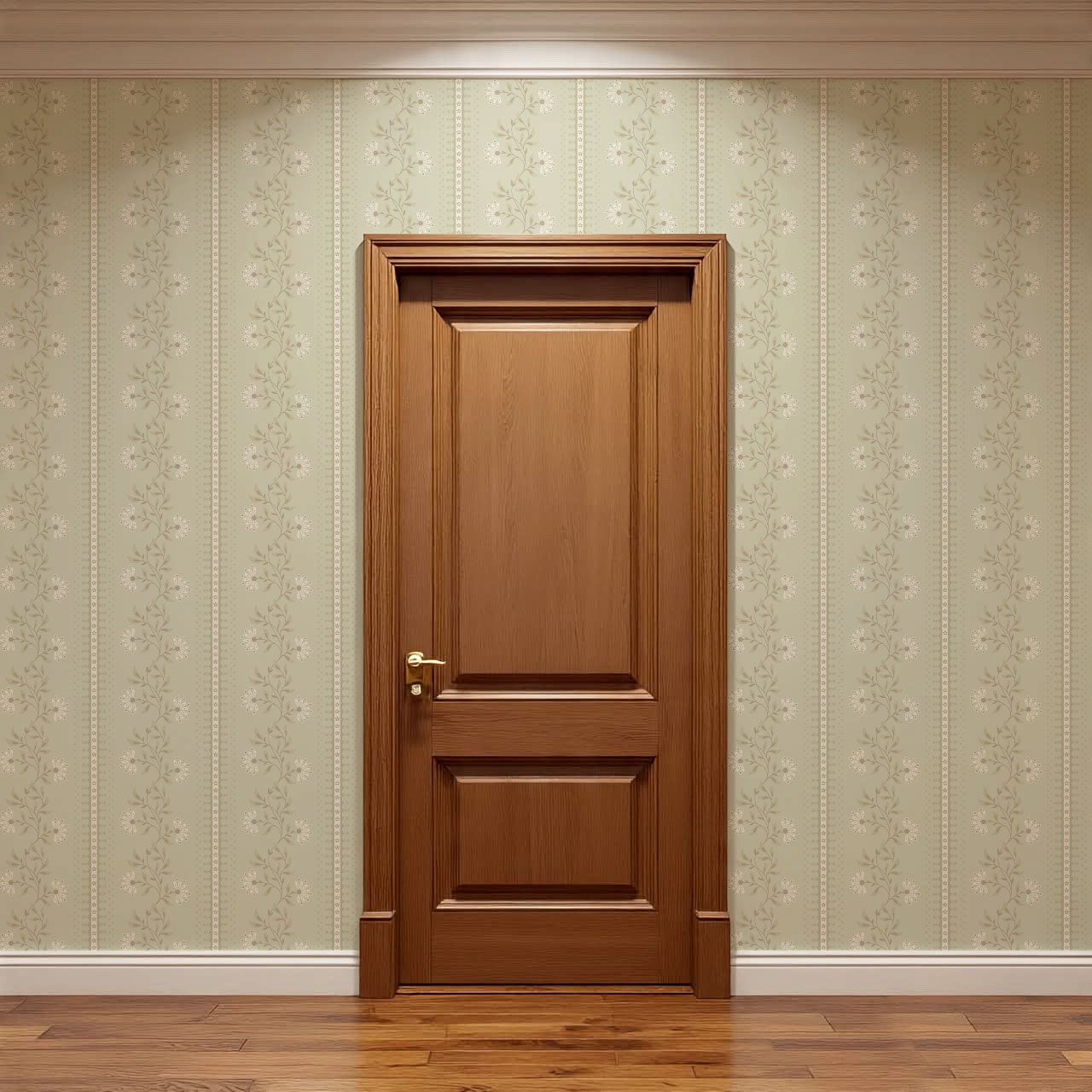 Ruth Serenade in Bloom Sage Wallpaper