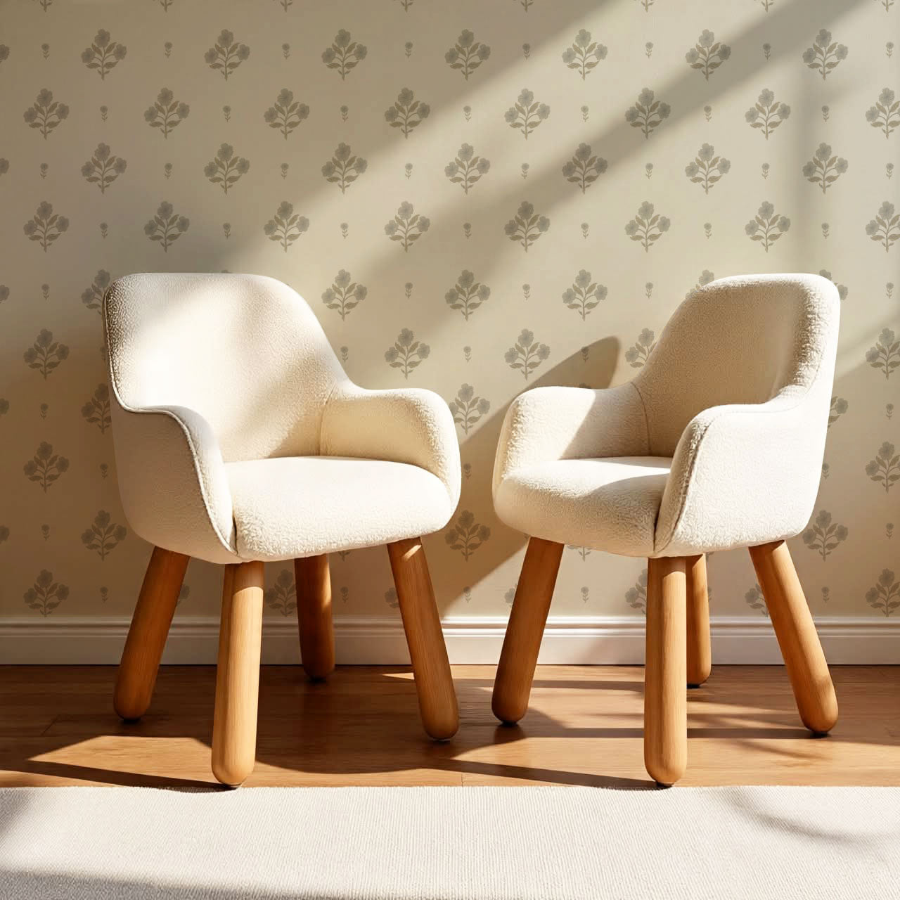 Rylee Keepsake Florals Stone Dove Wallpaper