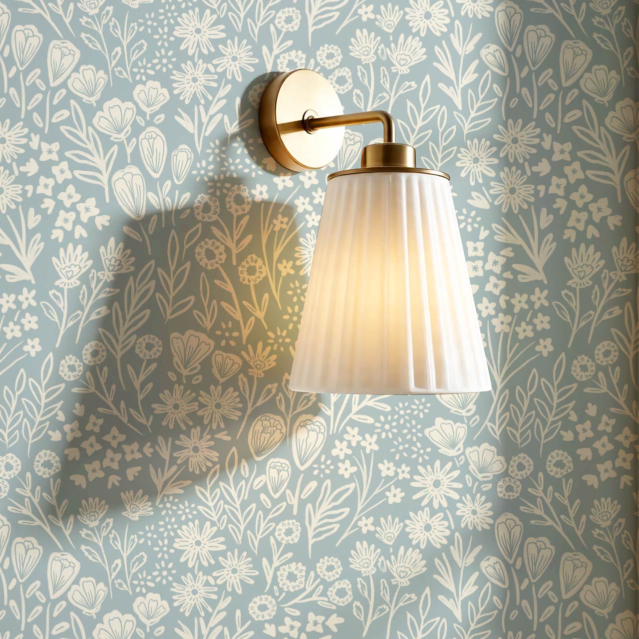 Sabella Summer Memories Sea Glass Ivory Wallpaper