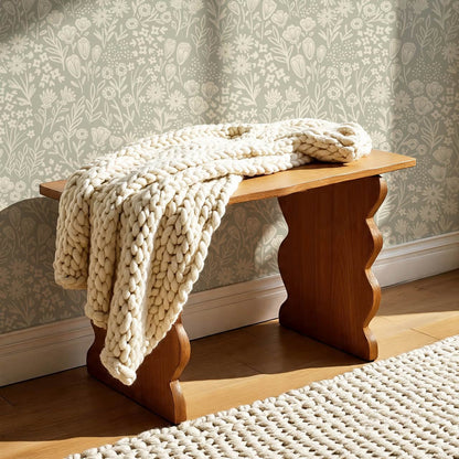 Sabella Summer Memories Vintage Olive Butter Wallpaper