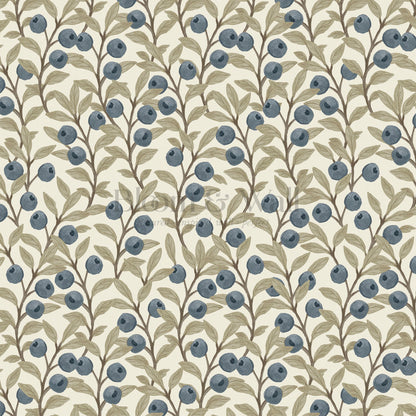 Sabine Blueberry Vines Wallpaper