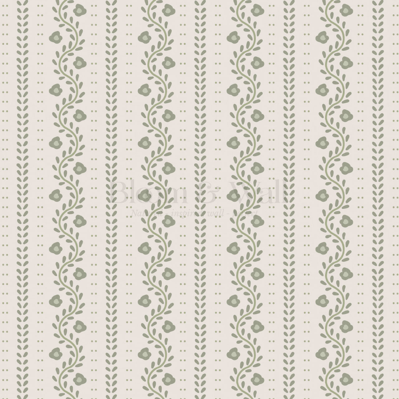 Samantha Vines Sage Wallpaper