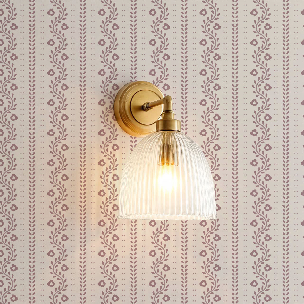 Samantha Vines Plum Wallpaper