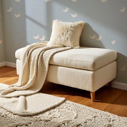 Sandra Quiet Flight Sky Cream Wallpaper