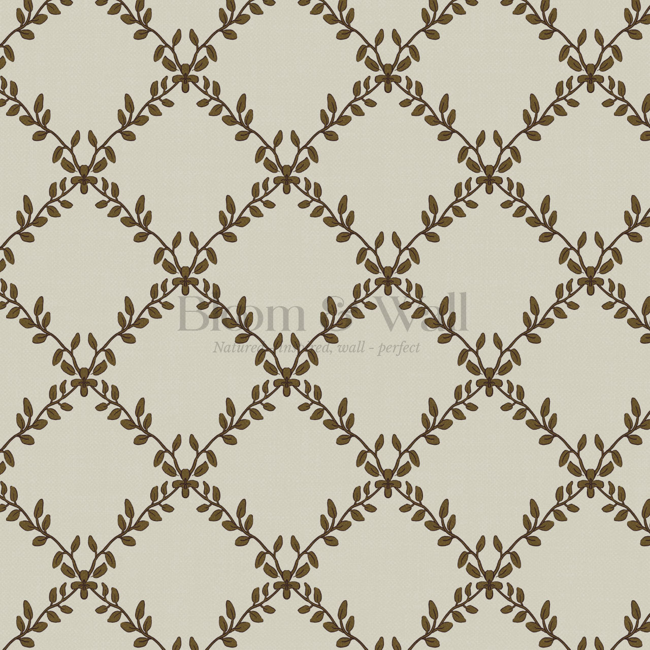 Sanita Vineries Olive Wallpaper