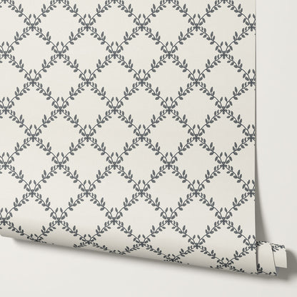 Sanita Vineries Slate Wallpaper
