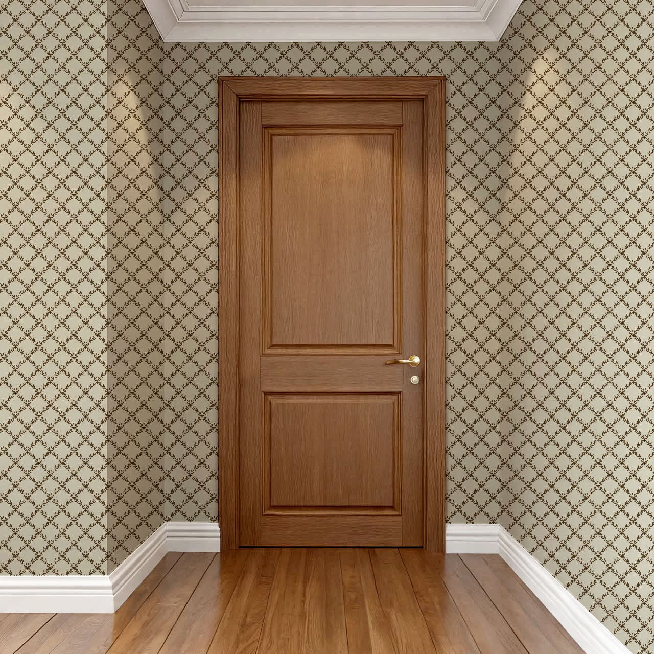 Sanita Vineries Olive Wallpaper