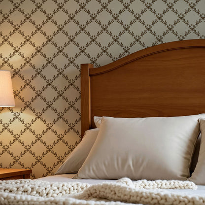 Sanita Vineries Olive Wallpaper