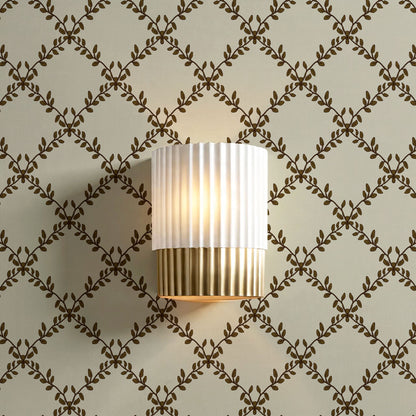 Sanita Vineries Olive Wallpaper