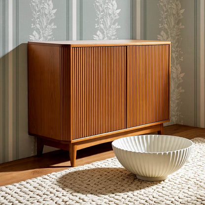 Sarai Wildflower Wide Stripes Sea Glass Wallpaper