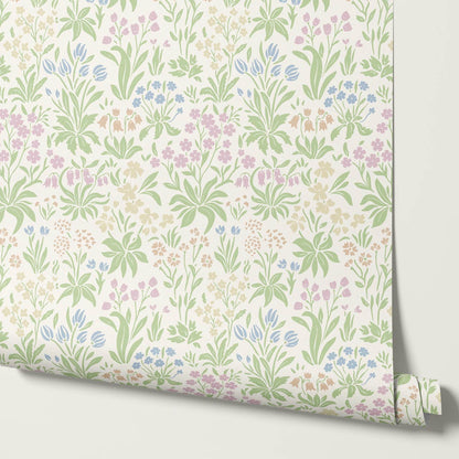 Saylor Millefleur Pastel Wallpaper