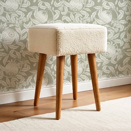Sela Vintage Grapefruit Sage Ivory Wallpaper