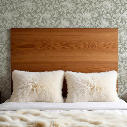 Sela Vintage Grapefruit Sage Ivory Wallpaper