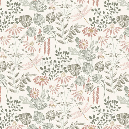 Selah Lake & Meadow Sage Blush Wallpaper