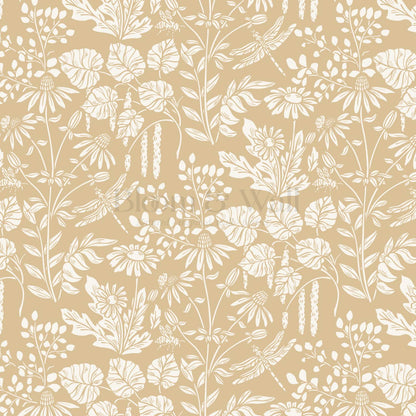 Selah Lake & Meadow Golden Wallpaper