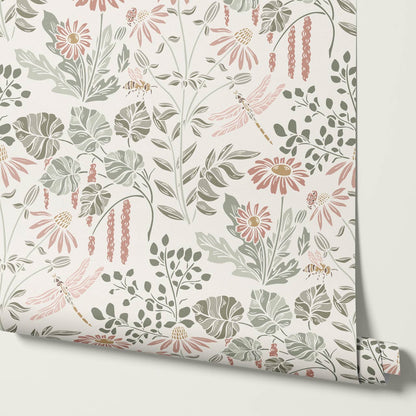 Selah Lake & Meadow Sage Blush Wallpaper