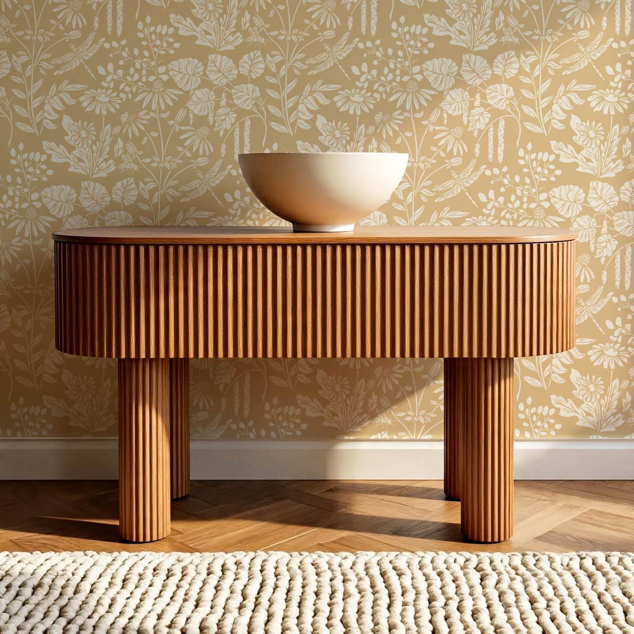 Selah Lake & Meadow Golden Wallpaper