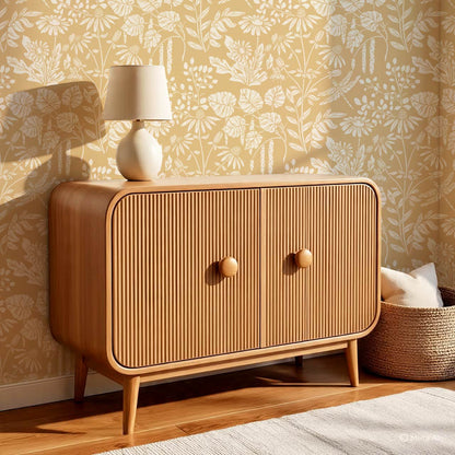 Selah Lake & Meadow Golden Wallpaper